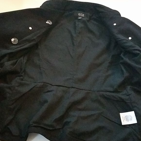 EUC black double breasted embroidered jacket - Picture 7 of 8